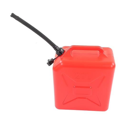 Jerry Can de Gasolina de 5,2 Galões, Jerry Can de Grau Alimentício de Escala Transparente HDPE Retar