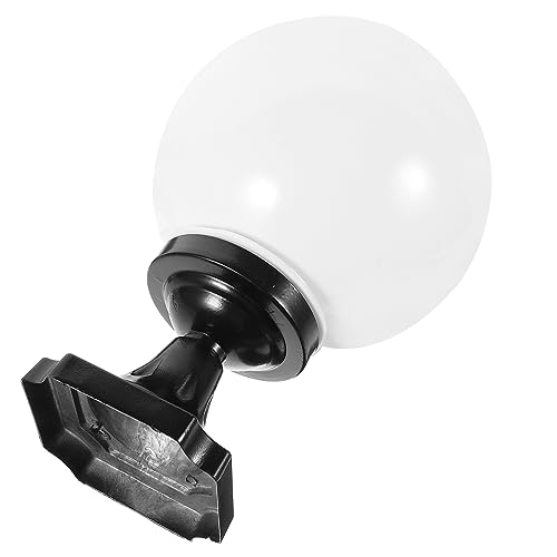 HYTROVE Pantalla De Lámpara Globo Acrílica Resistente Para Exterior Cubierta De Repuesto Fácil De Instalar Para Poste Jardín y Pared
