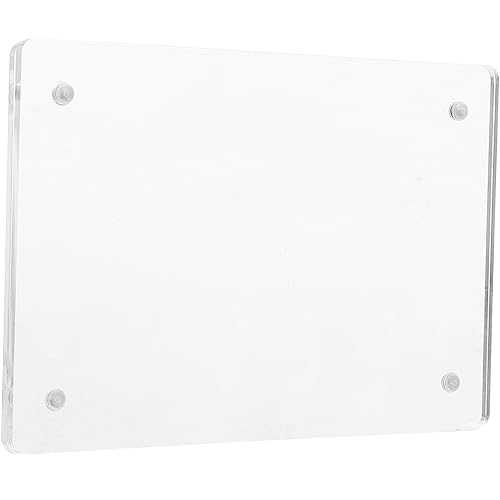 Gogogmee Acrylic Sign Holder Freestanding Display Stand for Price Signs