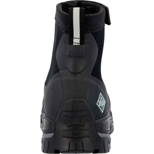 MUCK mens Men's Apex Mid Zip Ankle Bootblack4