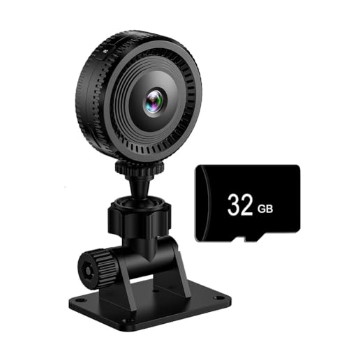 Caméra WiFi 1080P HD grand angle objectif 180° et vision nocturne