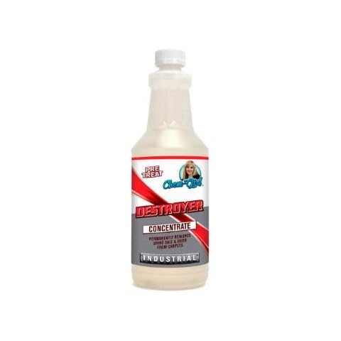 DESTROYER - Best Permanent Urine Stain and Odor Remover. No More Re-Marking. Dissolve and Neutralize the Urine Salts. Spot and Stain Gone for Good. Cover