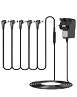 Universal 9V Power Adapter – The guitar power adapter is compatible with most guitar effect pedals requiring 9V DC 5.5 x 2.1mm 1A center-negative (tip-negative) power compatible with Boss MXR Electro-Harmonix Ibanez and more guitars 5 Ways Daisy Chai...