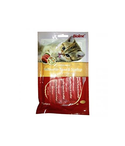 Cat Treats Yellowfin Tuna & Scallop - 90G