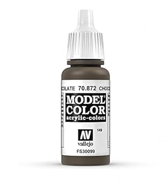 Vallejo Model Color 17 ml Acrylic Paint - Chocolate Brown
