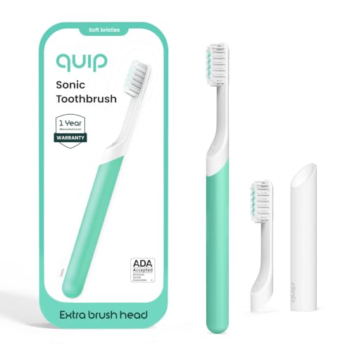 Quip Sonic Electric Toothbrush for Adults, Extra...