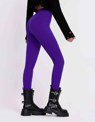 Image of sissycos Women's 80s Leggings Neon Artistic Splash Printed Pants