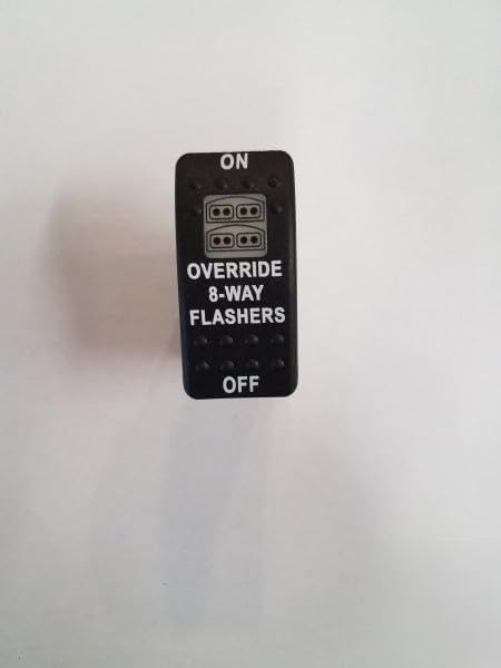 08-011-024 Sw Override 8WY Flsh Blk
