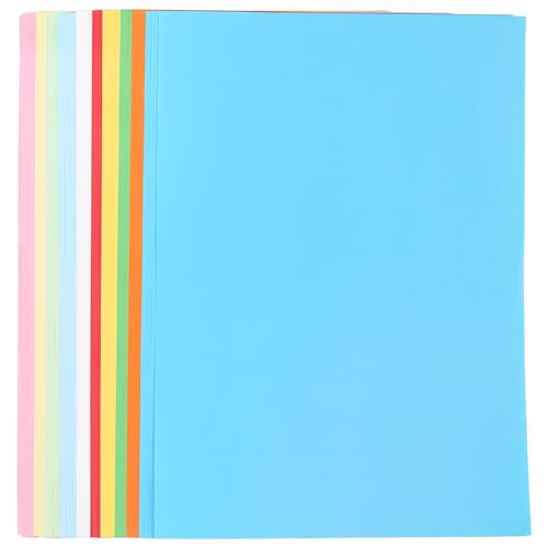 Cartulina de colores M&G 100 hojas 8.3x11.7 pulgadas para manualidades y manualidades escolares