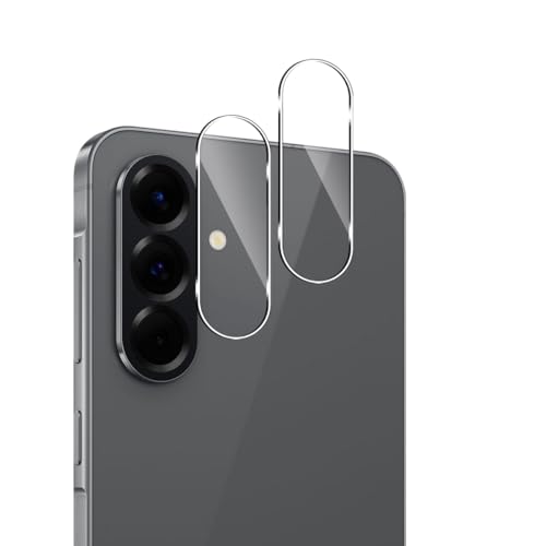 Lutree pour Samsung Galaxy A56 5G Protection Caméra, 2 Pièces 9H Dureté HD Arrière Caméra Verre Trempé, Sans Bulle Anti-Rayures Protecteur D'écran -...