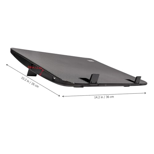 Base ajustable para laptop con ventilador grande de 6 pulgadas miniatura 2
