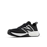 New Balance FuelCell Play V1 Lace-Up Running Shoe, Black/White, 5.5 US Unisex Big Kid