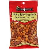 Muncheros Hot & Spicy Peanuts, 4.25-oz. Bags