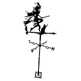 【Vintage Wetterfahne】Wetterfahne hergestellt von edelstahl, UV-beständig, einfach zu montieren, dauerhaft zu nutzen.