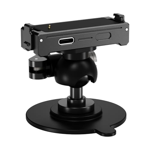 Ventouse magnétique en métal pour caméra GO3 et X5 avec fixation adhésive