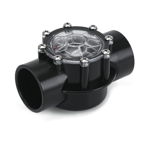 7305 Check Valve Replacement for Jandy 2-Inch to 2-1/2-Inch 180-Degree Straight Through Flow Check Valve Compatible with Pool and Spa (7305)