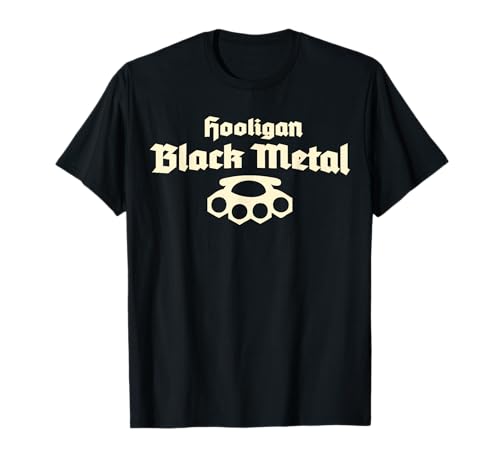 Hooligan Black Metal T-Shirt