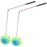 Kisangel 1 Paar Hüpfender Ball Hüpfballspielzeug kleine Hüpfbälle Kleiner Hüpfball Hüpfbälle für Kleinkinder Fitness Bouncy Ball hüpfendes Ballspielzeug Kind wirft Ballspielzeug PVC