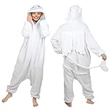 EJWCIG Dragon Onesie Halloween Cosplay Costume Dragon Onesie Costume for Adult Women Men Teens Christmas Pajamas