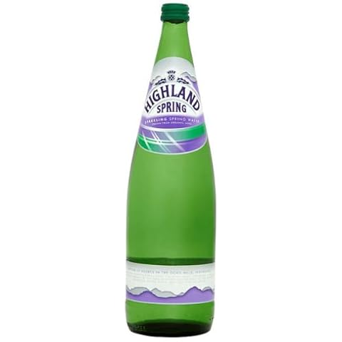 Highland Spring Sparkling Natural Mineral Water 1L Case of 12 Cover