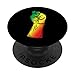 Juneteenth Protest Poing africain américain Freedom PopSockets PopGrip Interchangeable