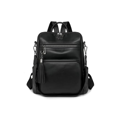 Sac à dos rétro pour le travail et les voyages en cuir imperméable