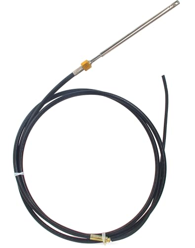 Câble de direction marine anti-UV SSC6216 en acier inoxydable pour pilotage fluide