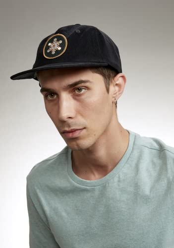 Bonnet Nixon Krakta Strapback accessoire de tête bicolore noir et vert à sangle réglable