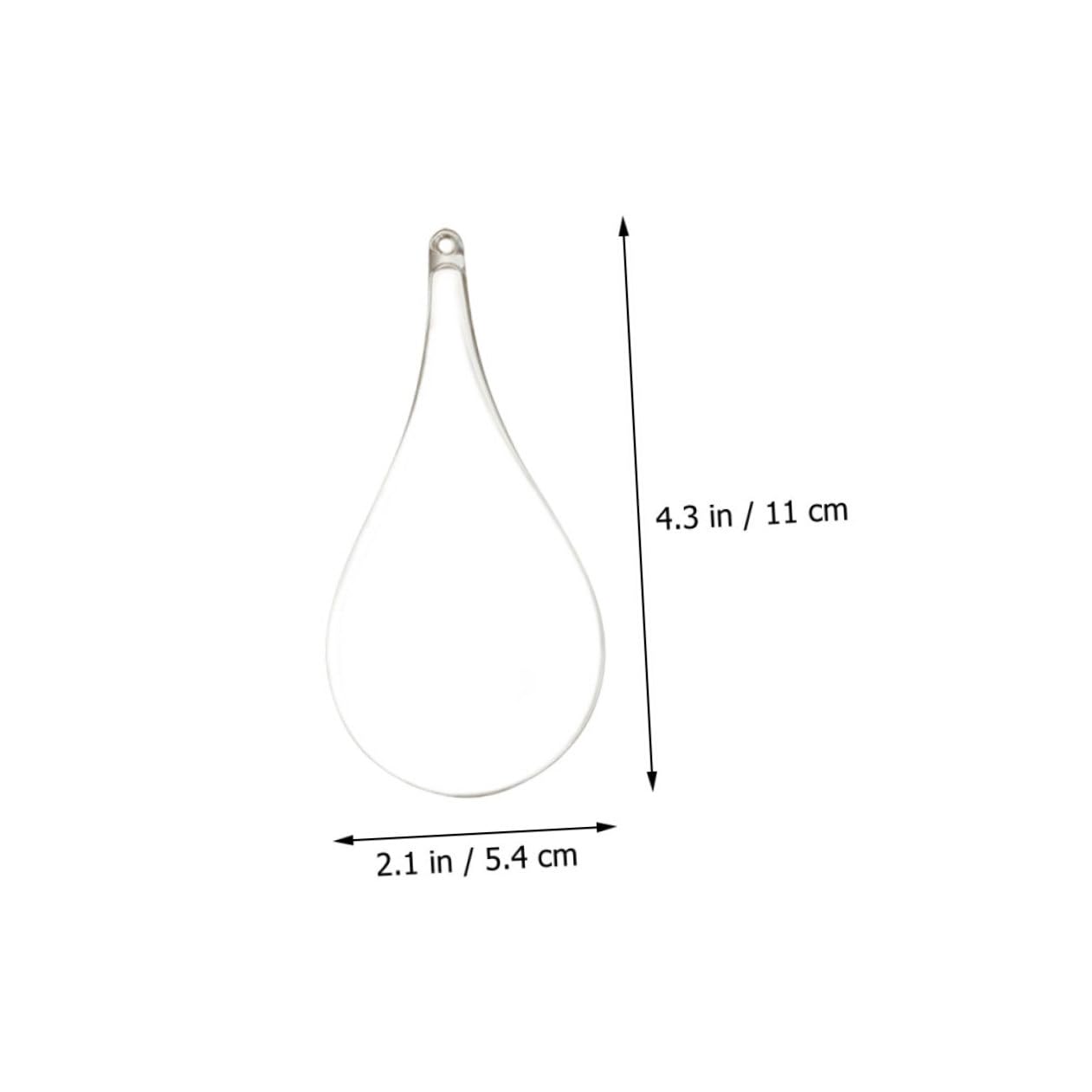 Cabilock Boules De Noel Transparente 4 Ensembles Boule Décorative en Forme De Gonflables De Noël Boule De Noel des Balles Décorations De Noël Iridescent Bonbonnière Transparent Plastique 6 Pièces * 4