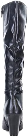 LifeStride Womens Stratford-wc Knee High Boot, Black, 9 US | Image 3