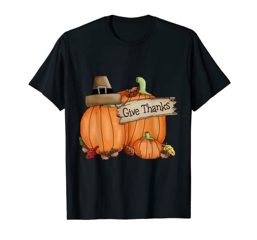 Pumpkin Pilgrim quitte le pays de Thanksgiving T-Shirt