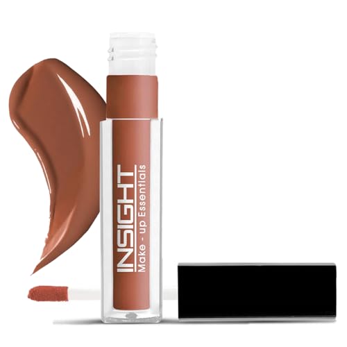 INSIGHT Non Transfer Liquid Lipstick- Berries On Ice | Waterproof| Matte Finish| Transfer & Smudge Proof| Lightweight| 12 Hr Wear| Highly Pigmented 4 ml