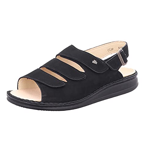 FinnComfort Finn Comfort Schwarz Sandals, 39, 10
