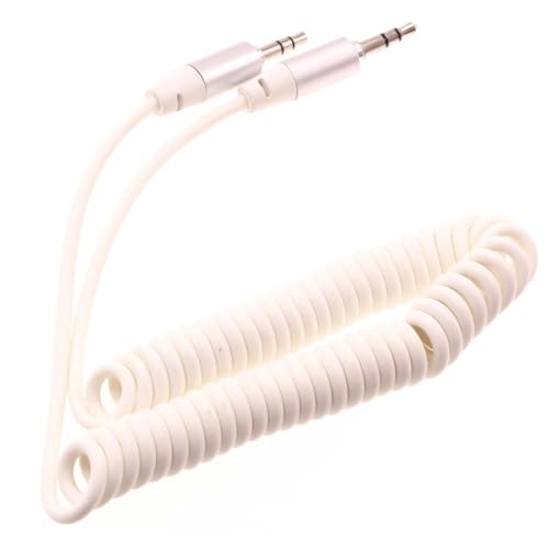Cable Auxiliar Selna Jack 3.5mm Adaptador Blanco
