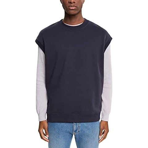 ESPRIT Men's Sleeveless Cotton Sweatshirt Cover
