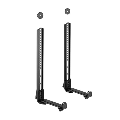 PROLEGEND® PL-SM500 Universal Sound Bar Mount Bracket for Mounting Above or Under TV with Non-Slip Base Holder Extends 1.6 to 7.2 inch, up to 33 15Kg Soundbar, Black Color. (B09Y2DG941) Amazon Price History, Amazon Price Tracker