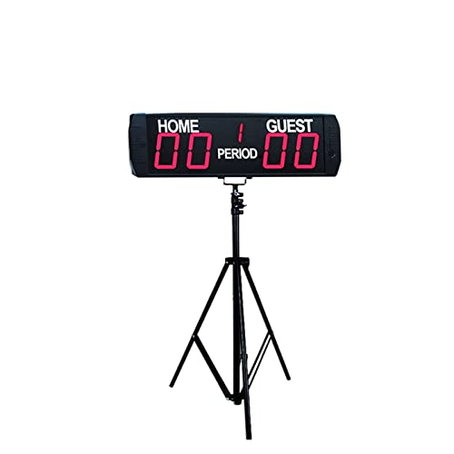 Marcador electrónico digital portátil para baloncesto miniatura 1