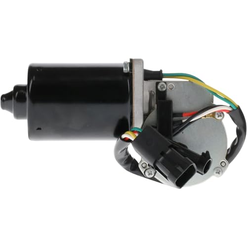 Image of OEG Parts New Windshield Wiper Motor Compatible with Kenworth T400 W900 1989-1998 89 90 91 92 93 94 95 96 97 98 E108010, A22-68176-000, E-108-010