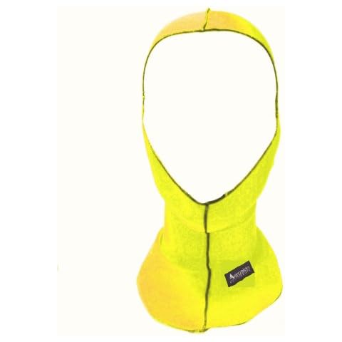 Aeroskin Nylon Spandex Solid Hood, Neon Yellow Cover