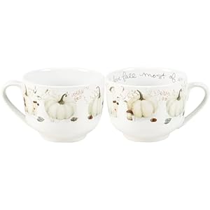 Primitives by kathy i love fall mug white 118255  urban country home decor