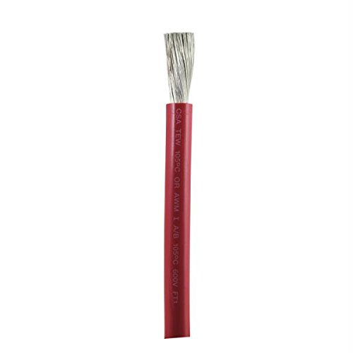 Ancor Red 8 AWG Battery Cable - 25'