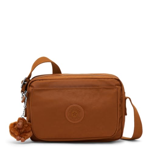 Image of Kipling Women's Abanu Medium Crossbody Bag, Lightweight, Adjustable Nylon Waist Pack with Multi-Compartment Zip Pockets