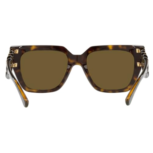 Versace VE 4409F 108/73 Brown Plastic Square Sunglasses Brown Anti-Reflective Lens3