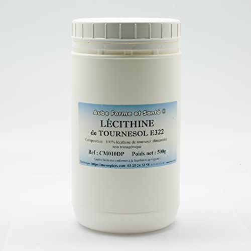 Lécithine de tournesol non OGM 500 g (E322) Cover