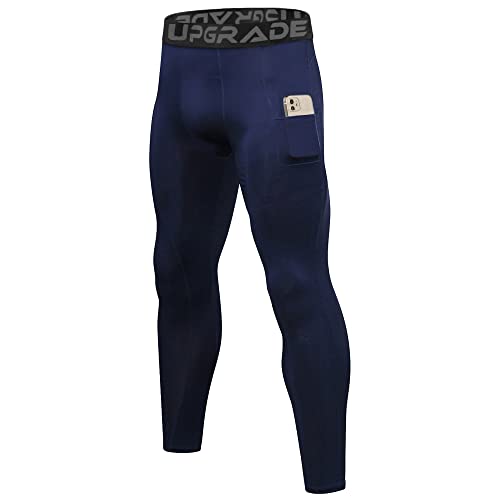 Queerier Men's Compression Pants, Cool Dry Sports Workout Running Tights Leggings Baselayer For Gym #TOP16