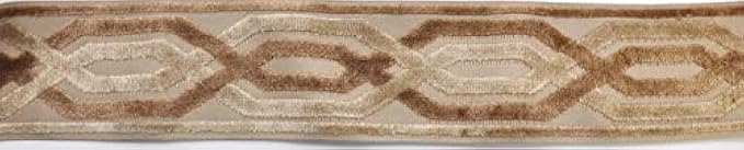 Belagio Enterprises Decorative Chenille Tape, Sand 25 Piece