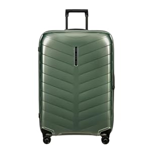 Samsonite Attrix - Spinner L, Suitcase, 75 cm, 97 l, Green (Basil Green)