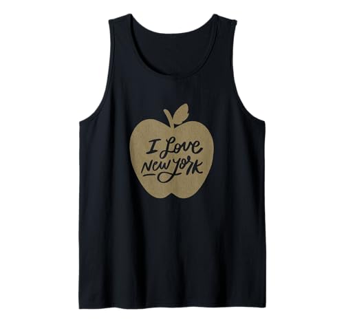 I Love New York Souvenirs The Big Apple New York Tank Top