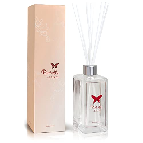 Difusor de Aceite Esencial Aromaterapia con Varillas Blancas