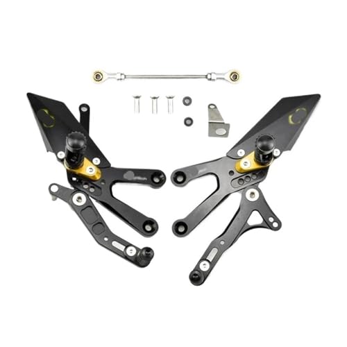 Cale-pied YZF-R3 2015-2025 avec repose-pieds arrière réglables et levier de vitesses frein moto